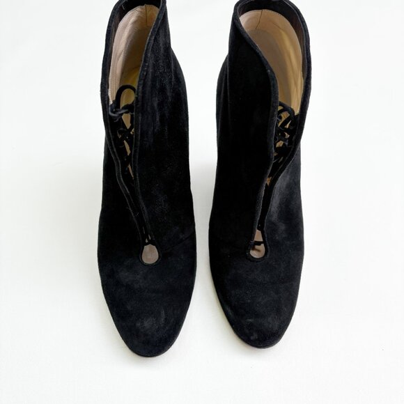 Christian Louboutin Chaperon Black Suede Leather - Picture 7 of 11